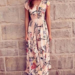 Jaase floral maxi dress